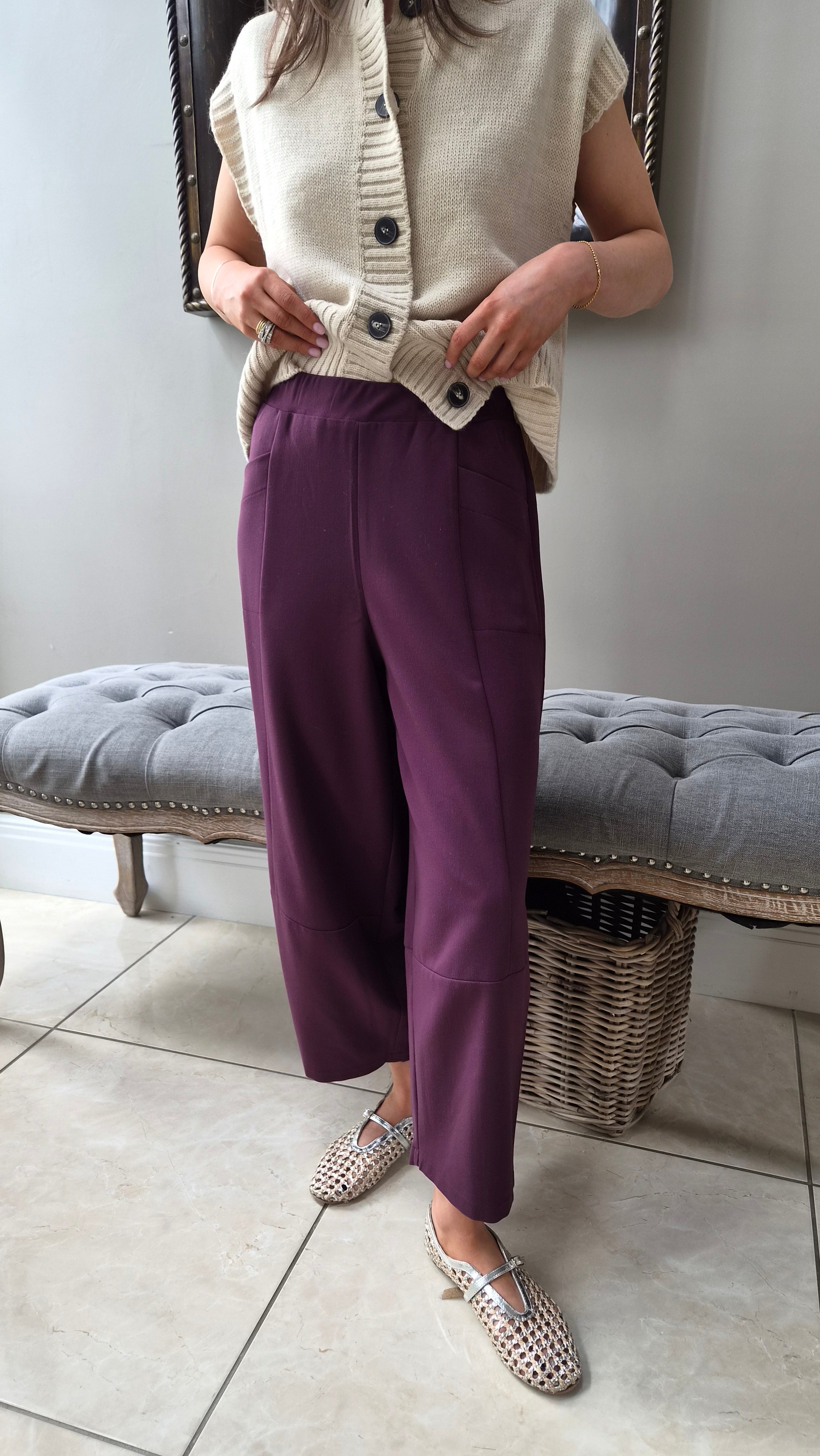 Bordeaux Pant