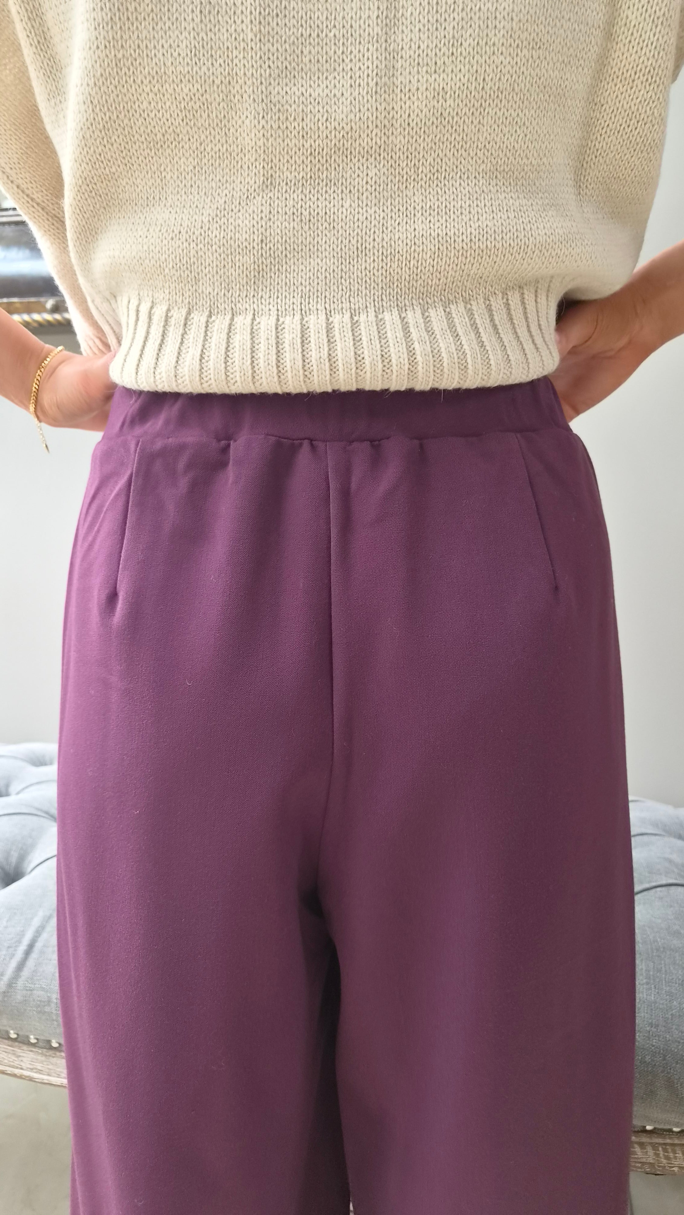 Bordeaux Pant