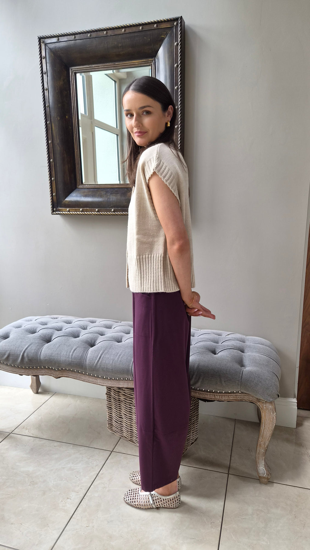 Bordeaux Pant