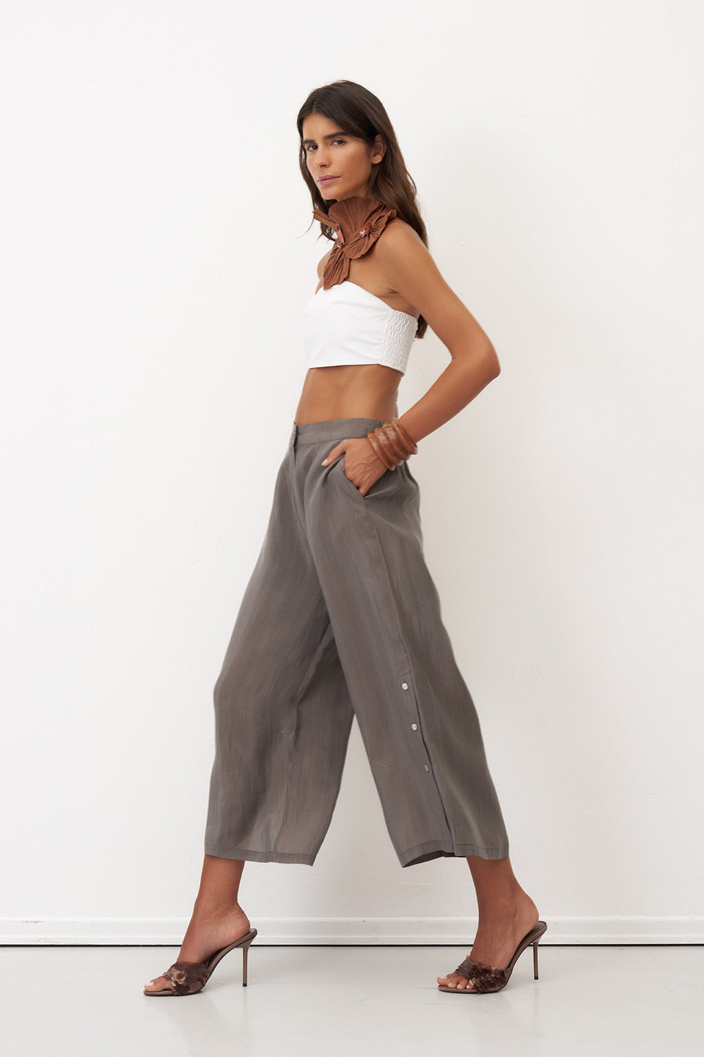 Mykonos Button Pant