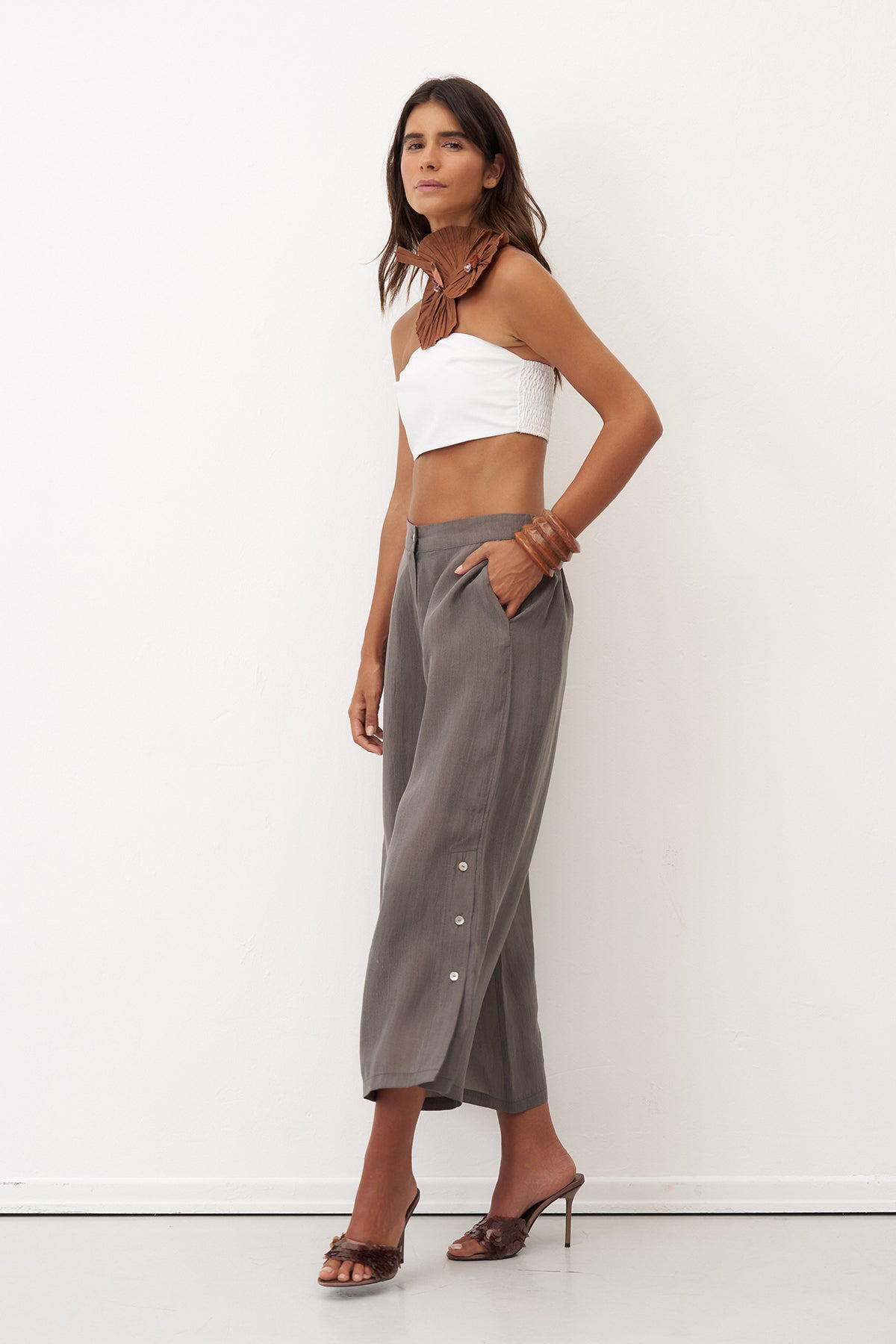 Mykonos Button Pant