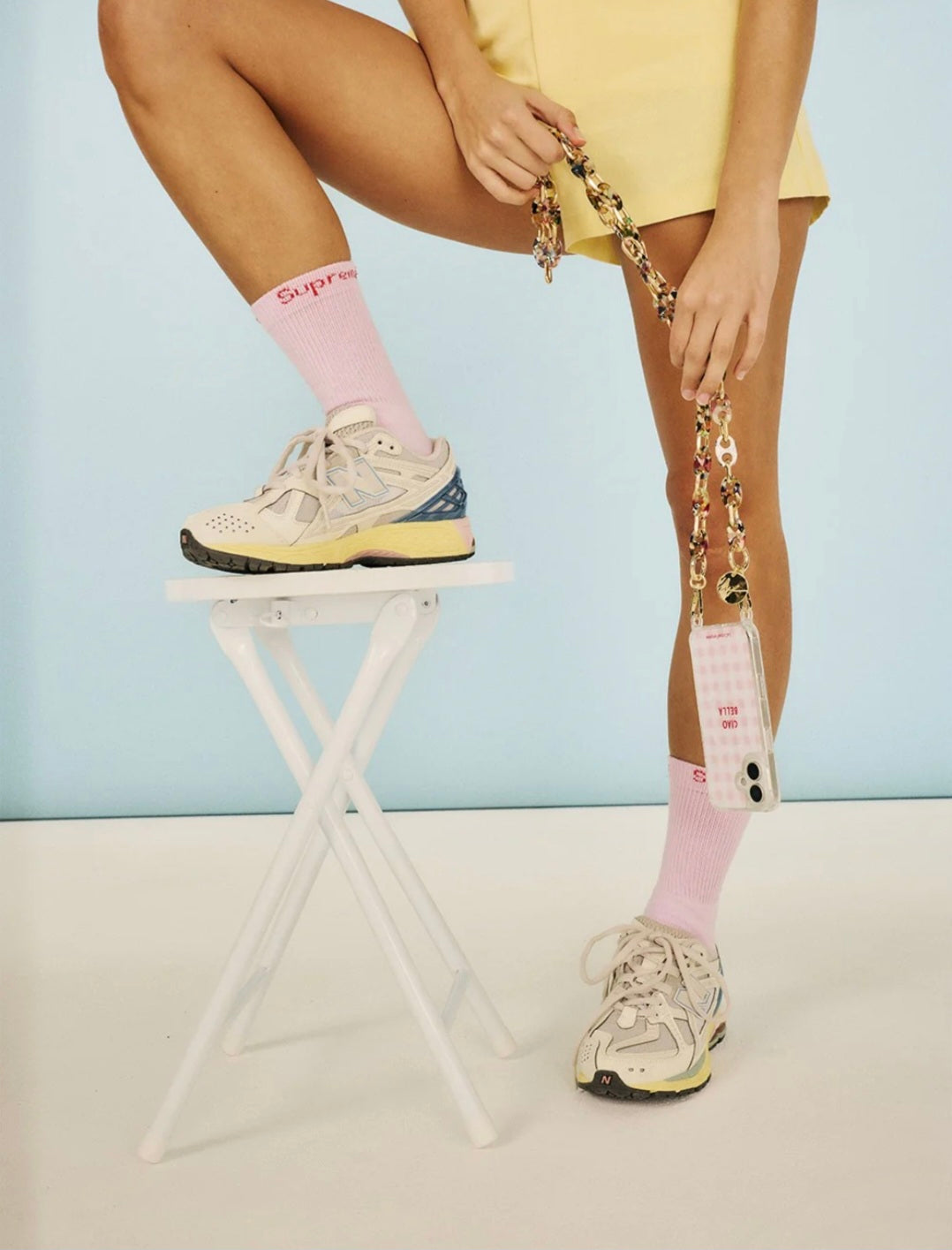 Cassy Multicolour Phone Chain