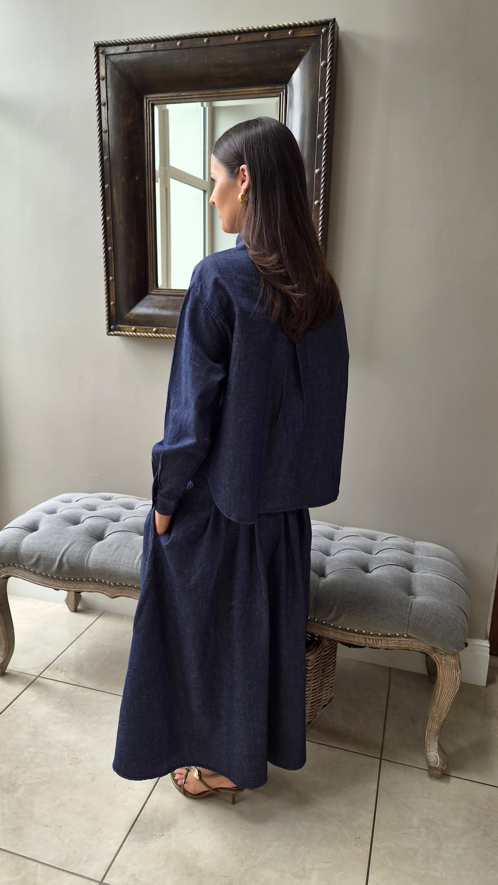 Denim Blouse