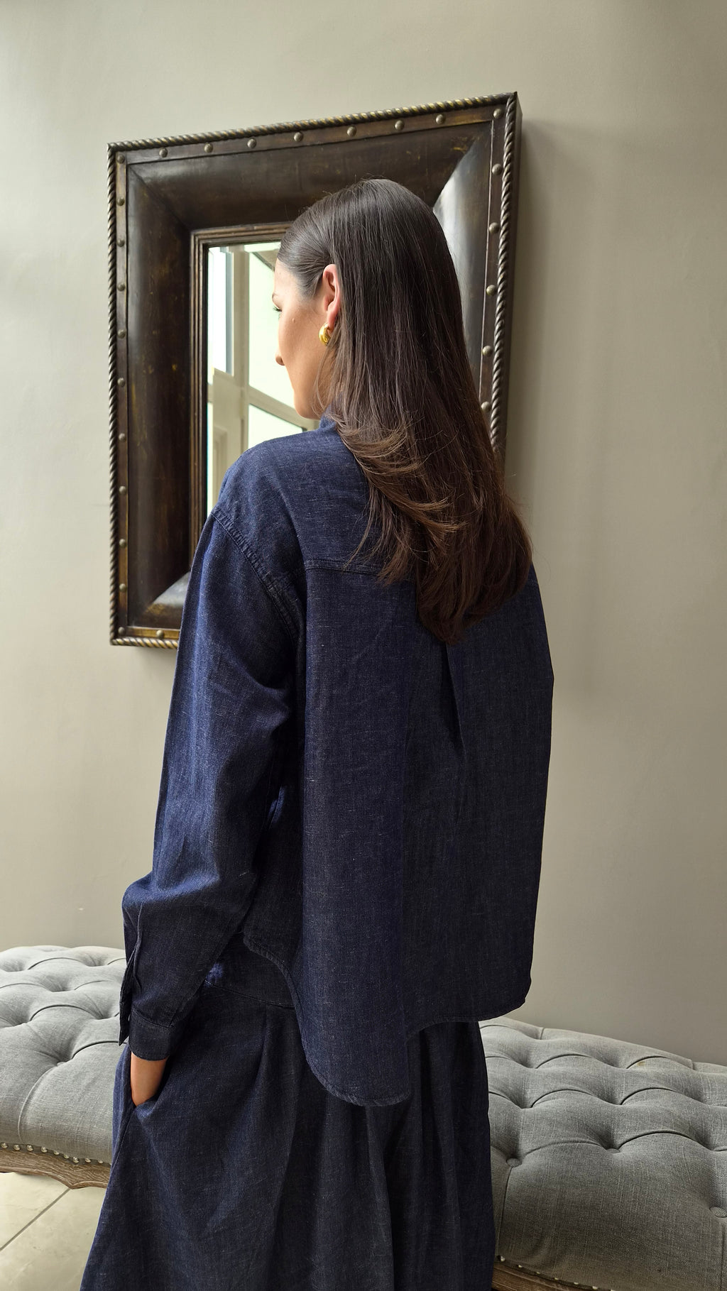 Denim Blouse