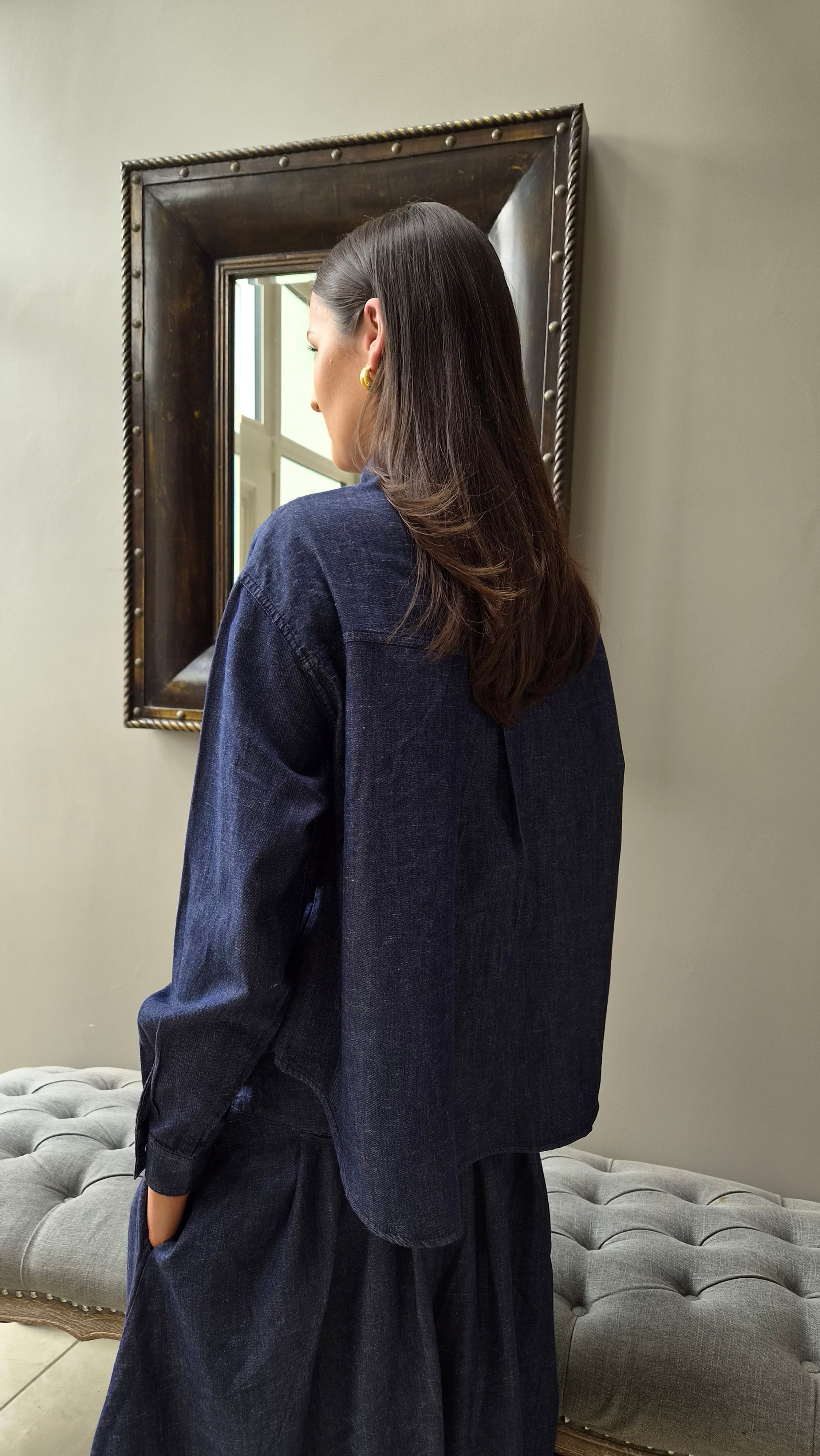Denim Blouse