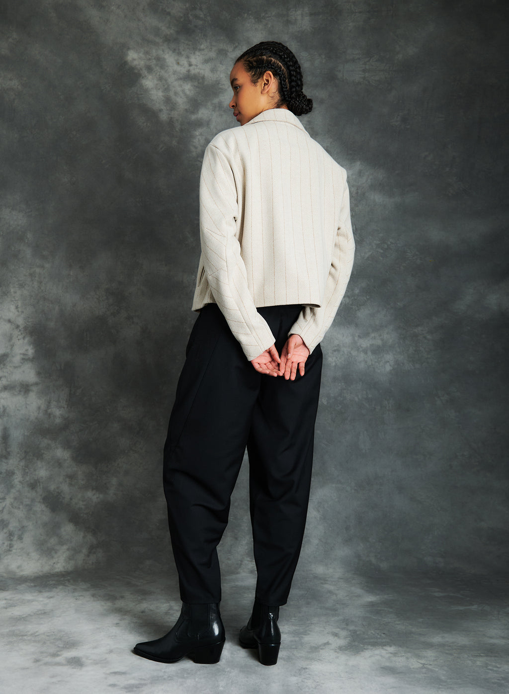 Elora herringbone jacket