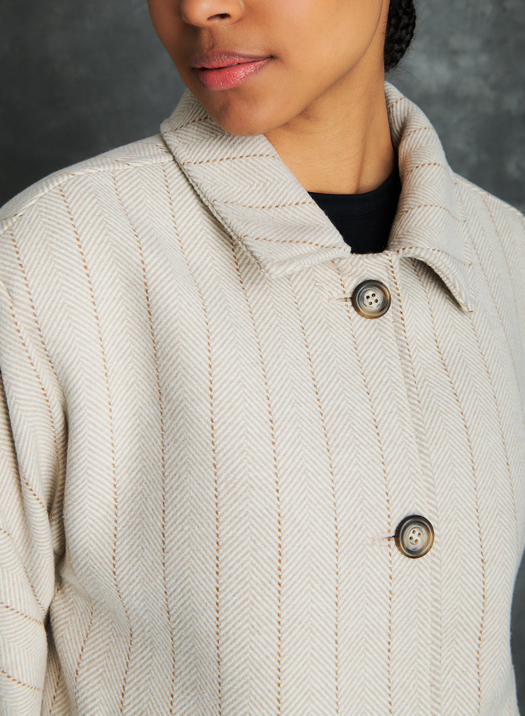 Elora herringbone jacket