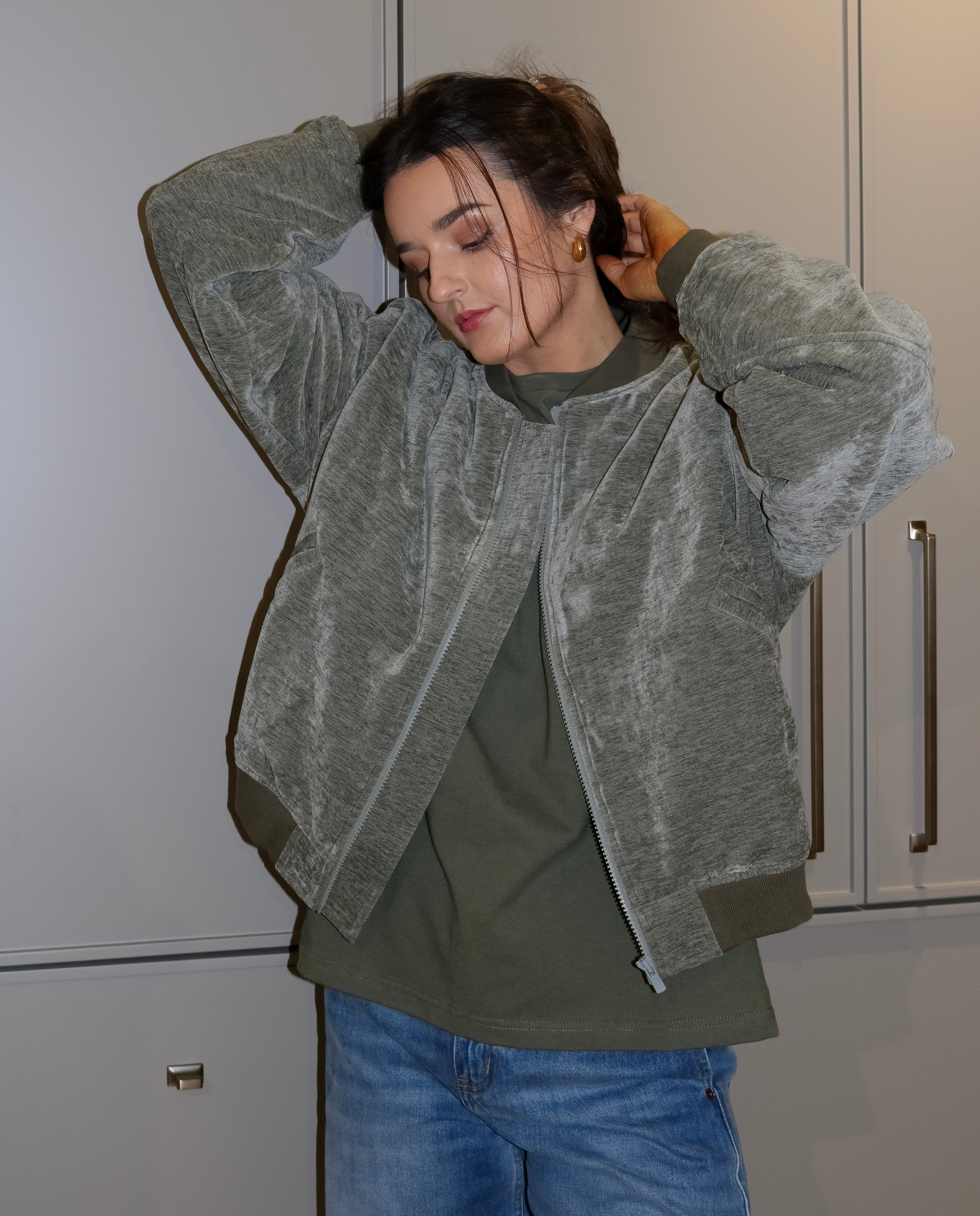 Estelle Velvet Bomber