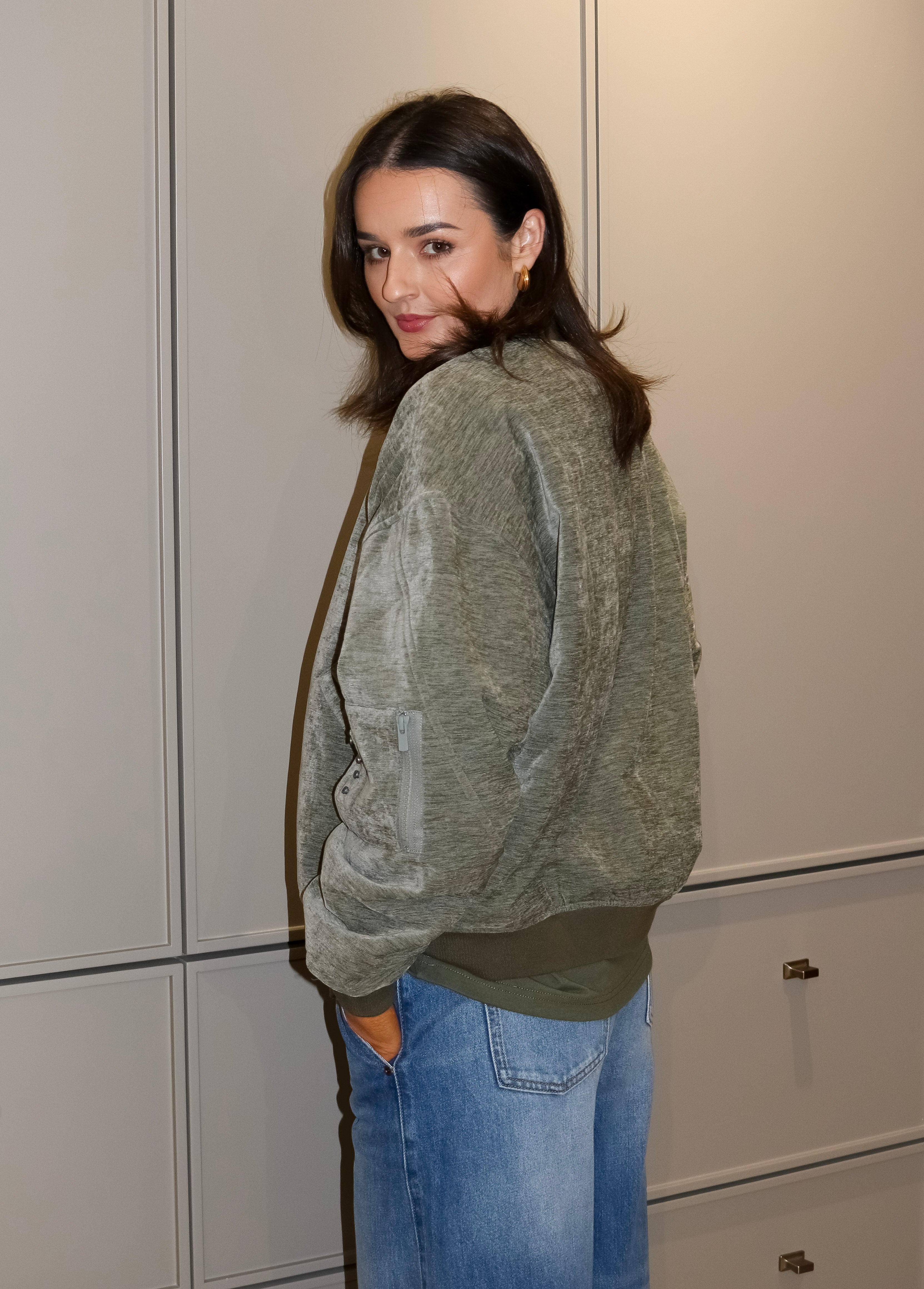 Estelle Velvet Bomber