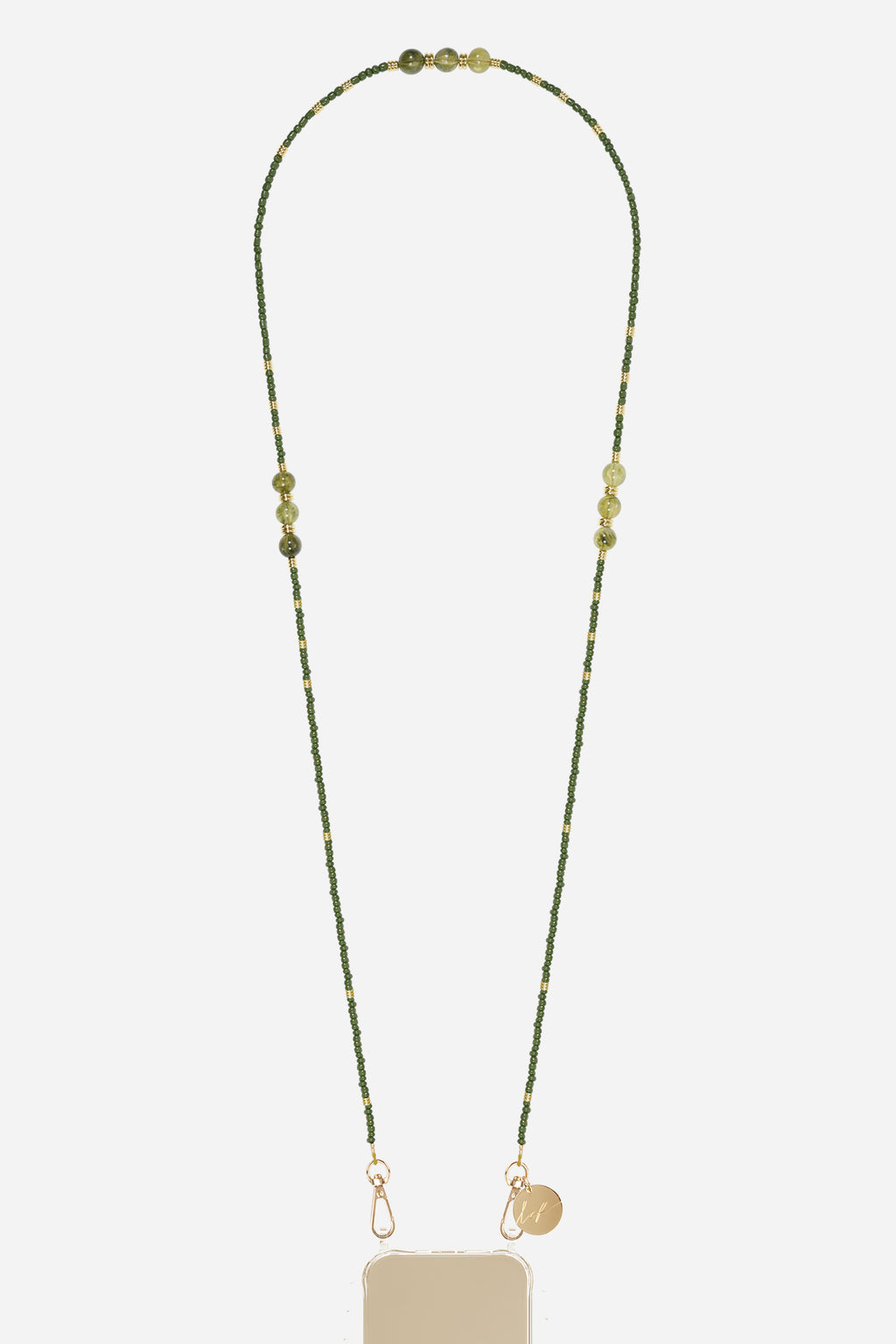 Iris Green Phone Chain
