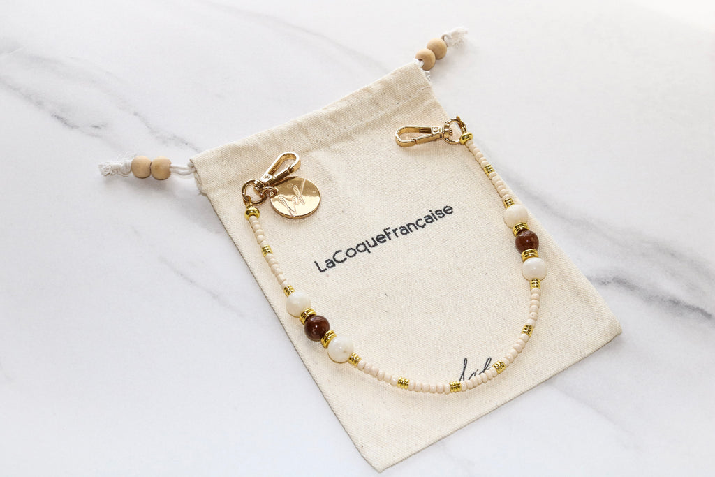 Iris beige short chain