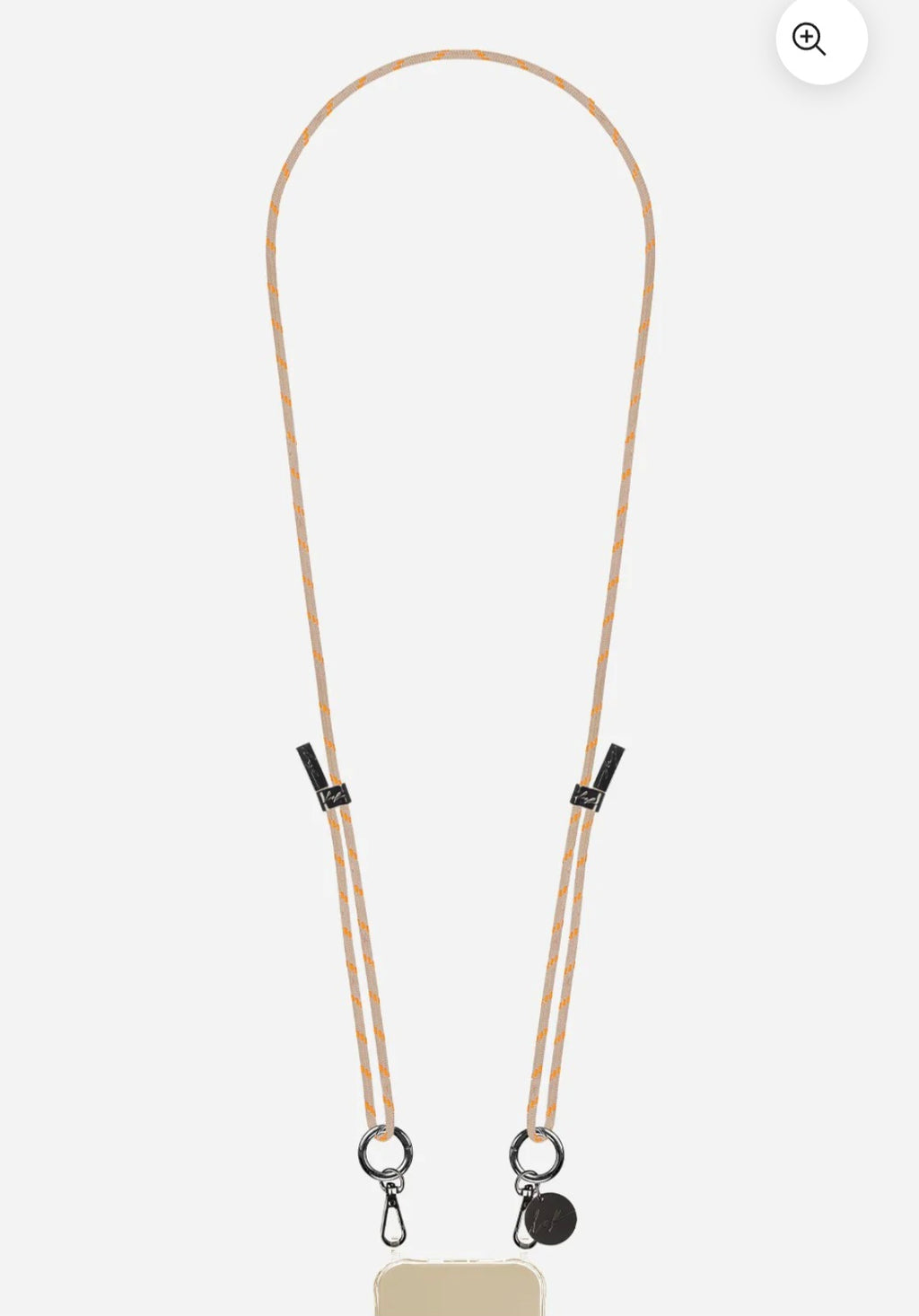 Liam Beige Phone Chain