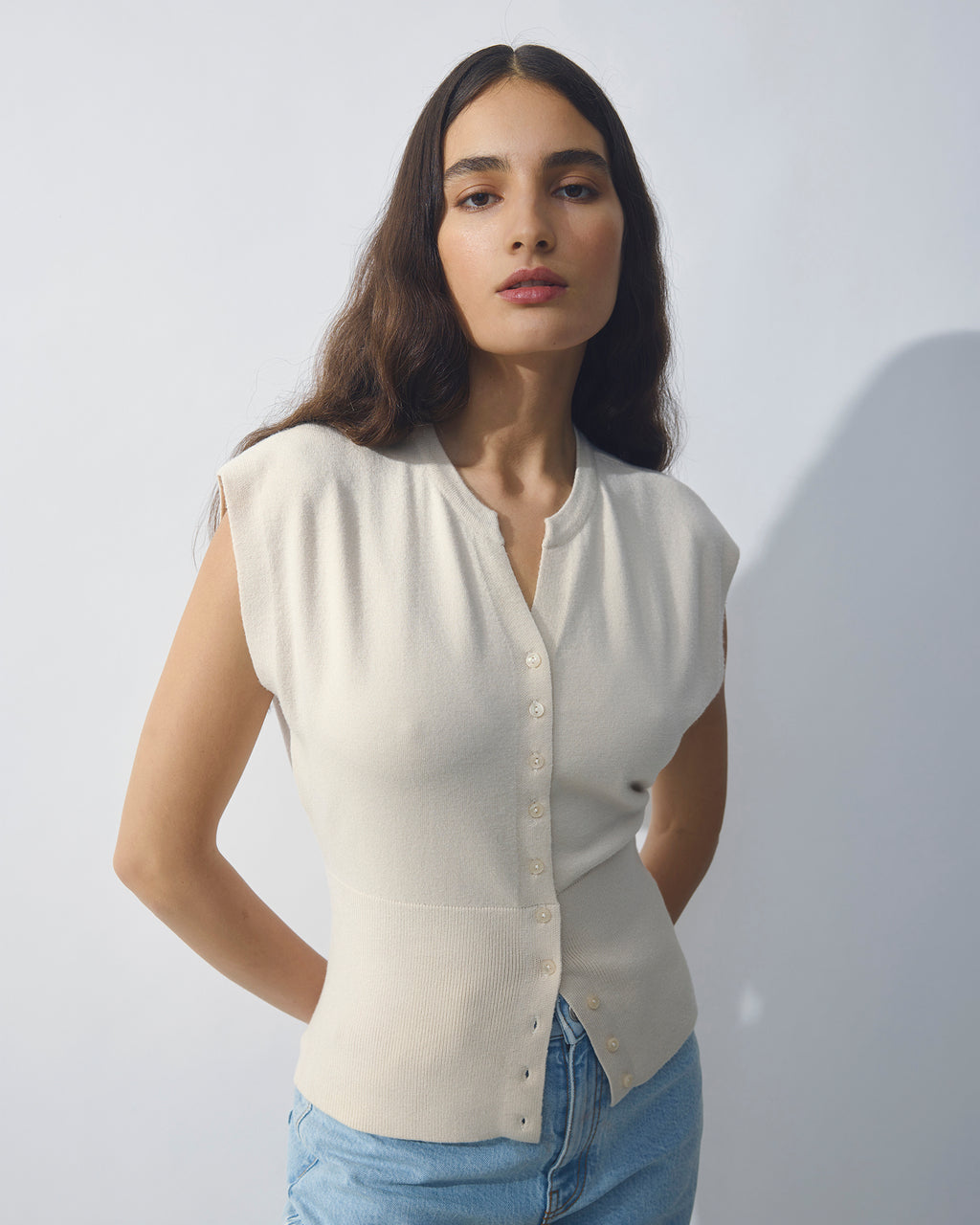 Isabis Oatmeal Vest