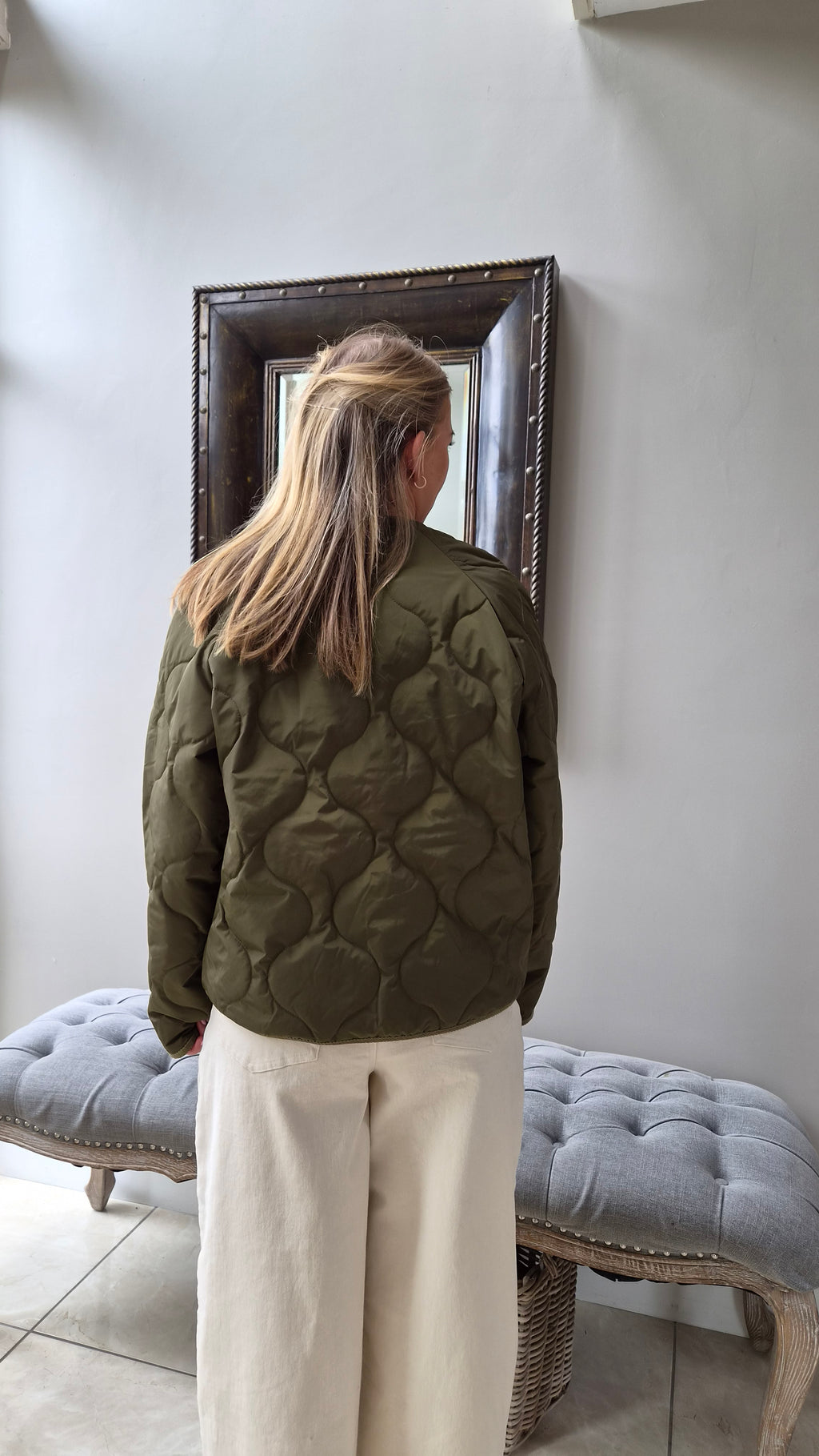 Pam Jacket Olive Green