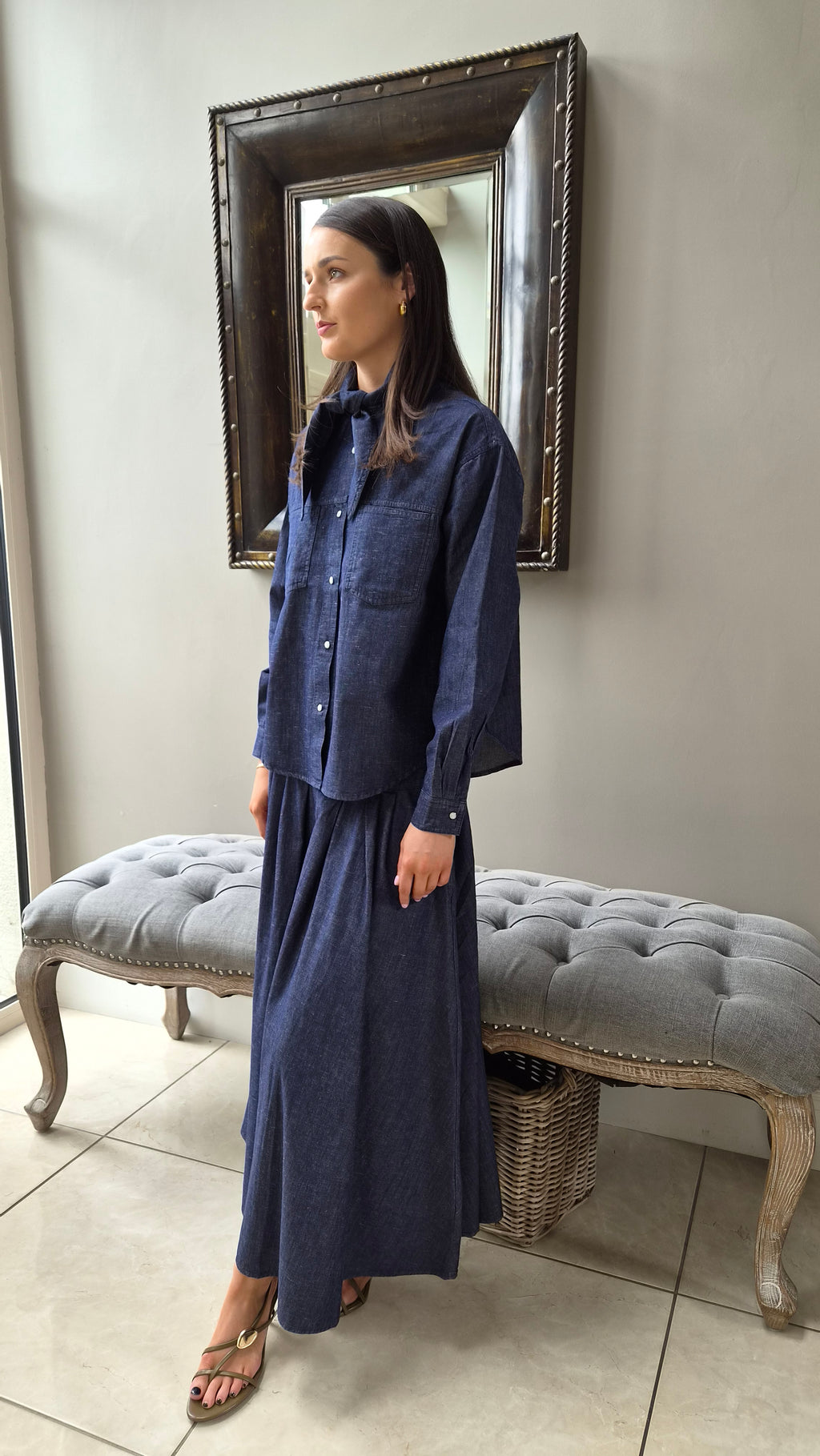 Planet Denim Skirt