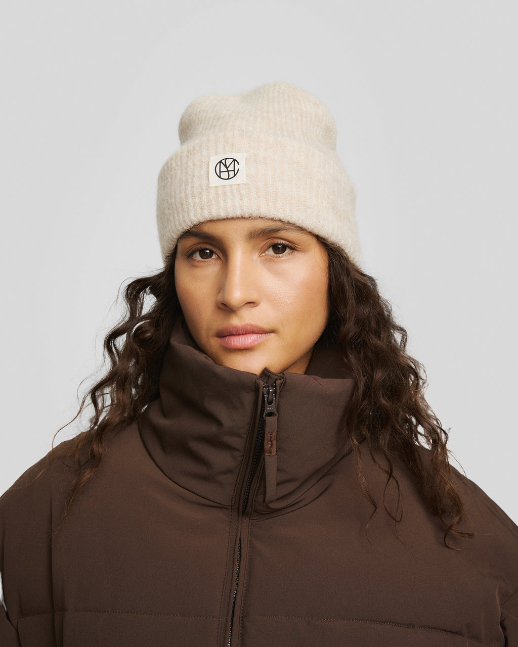 Icon Beanie Beige