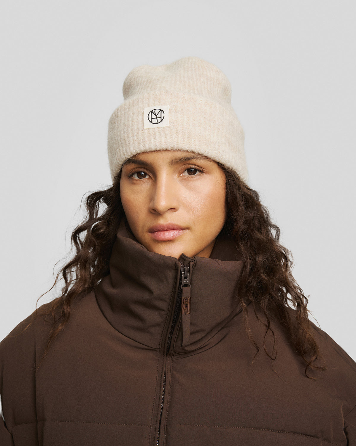 Icon Beanie Beige