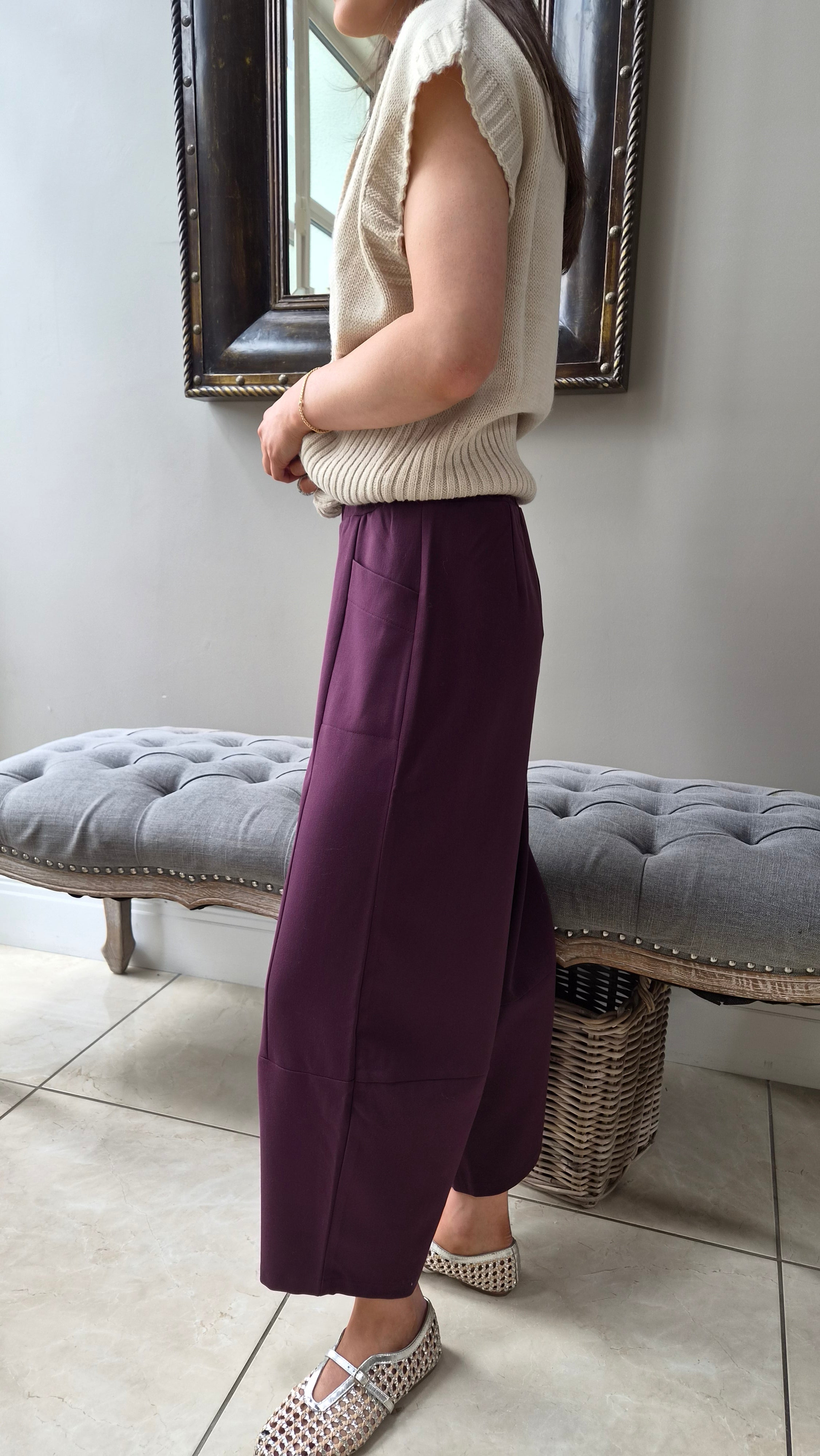 Bordeaux Pant