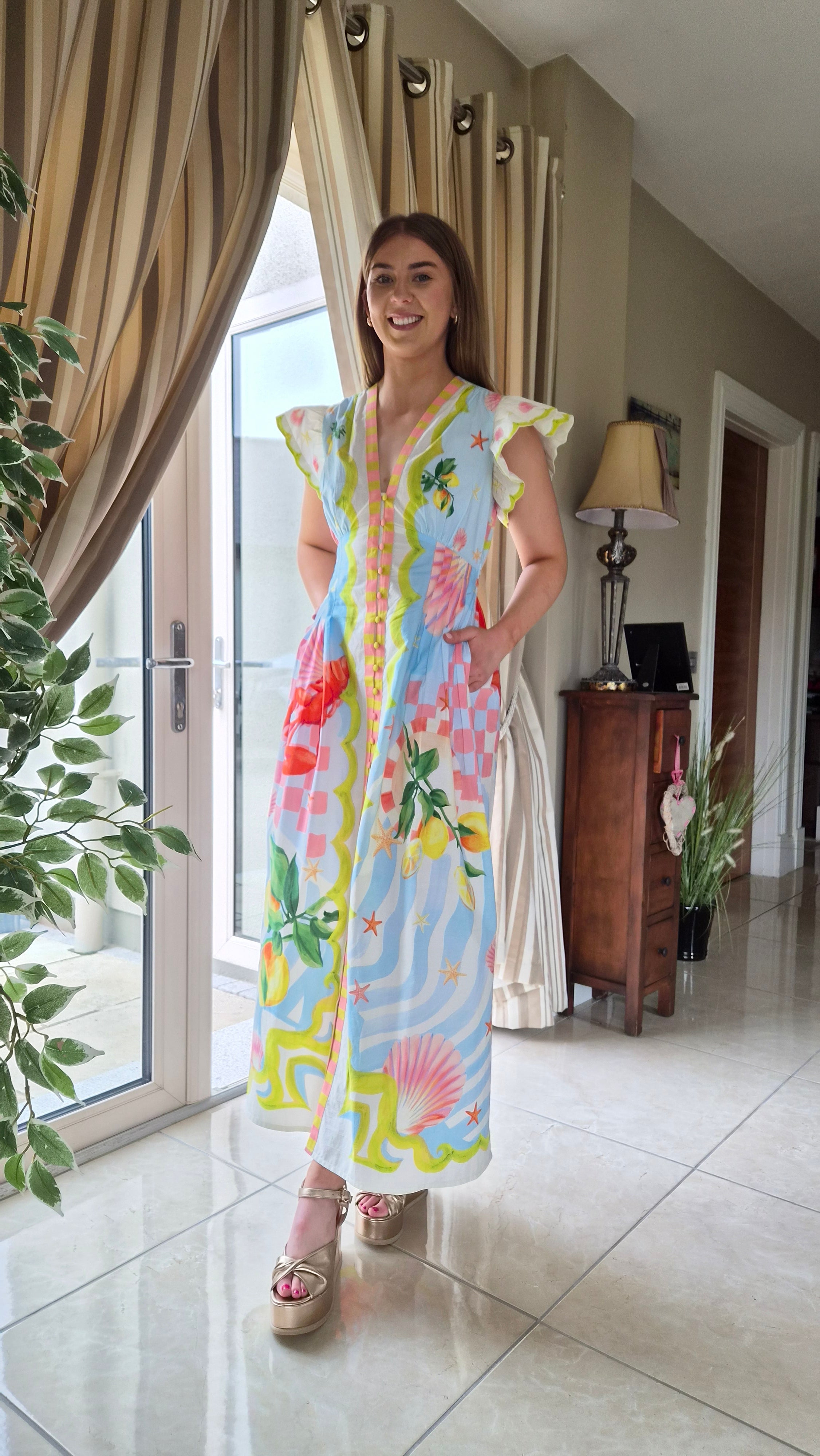 Estella Summer Zest Maxi Dress