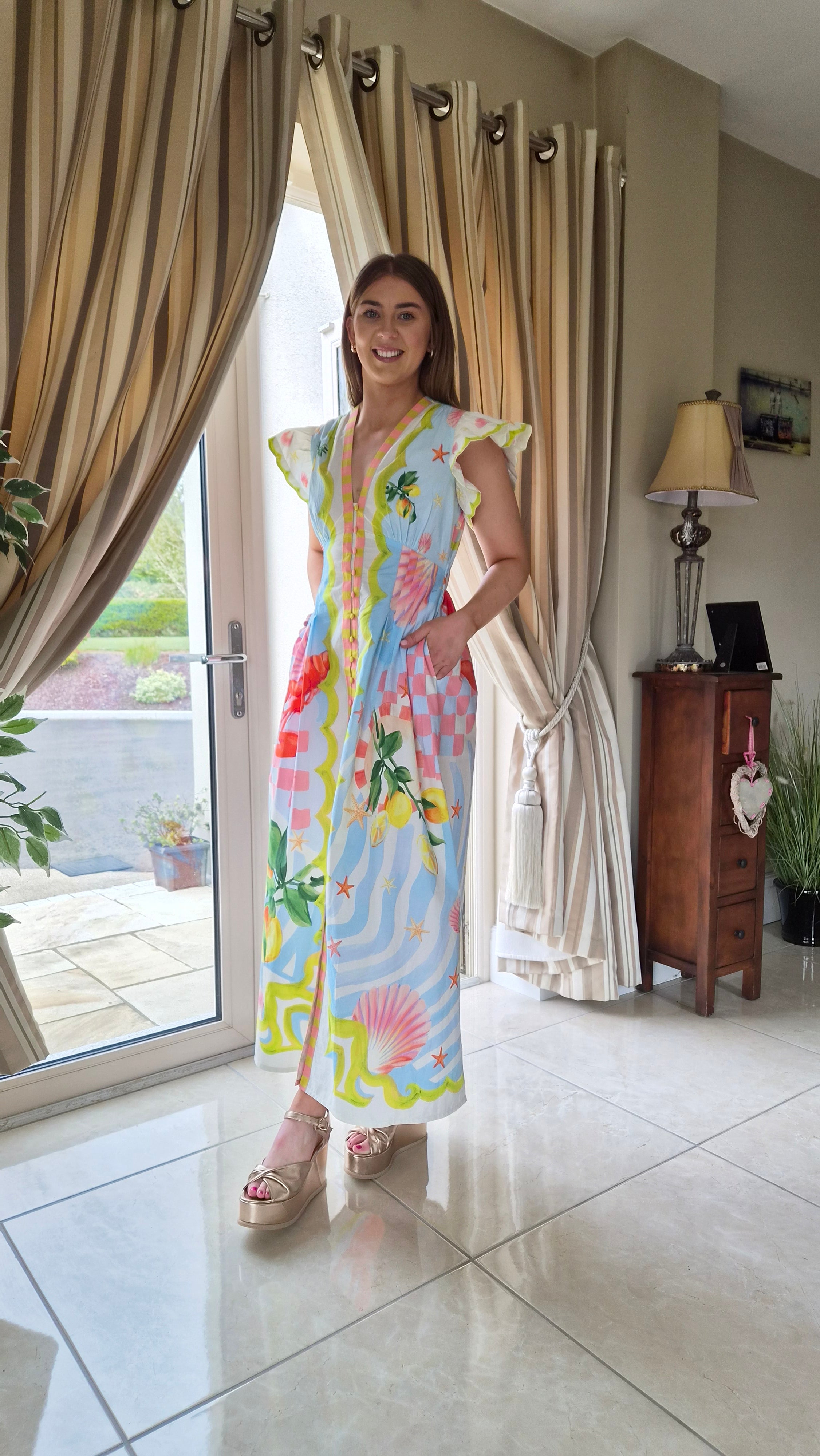 Estella Summer Zest Maxi Dress