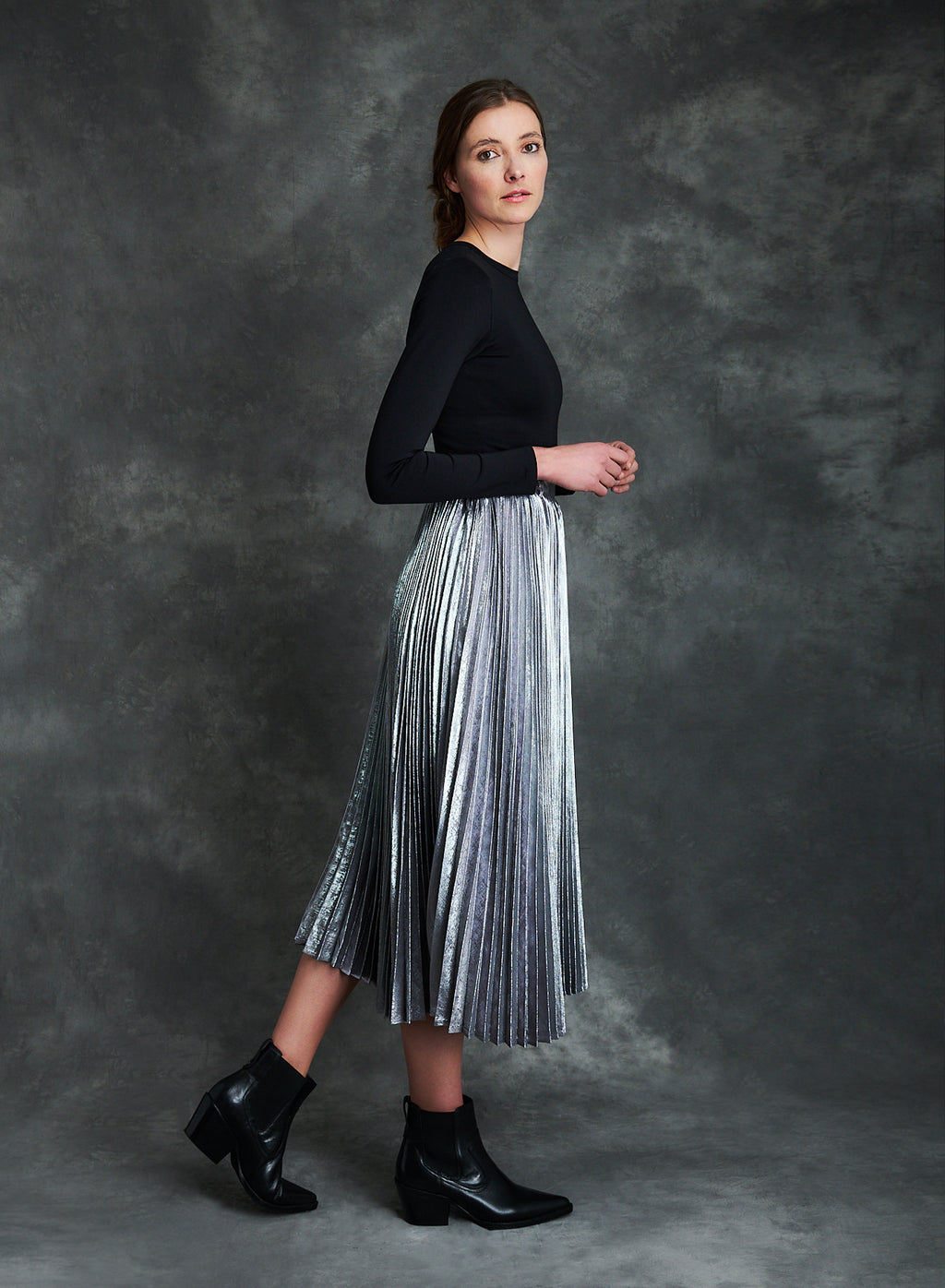 Esme metallic skirt