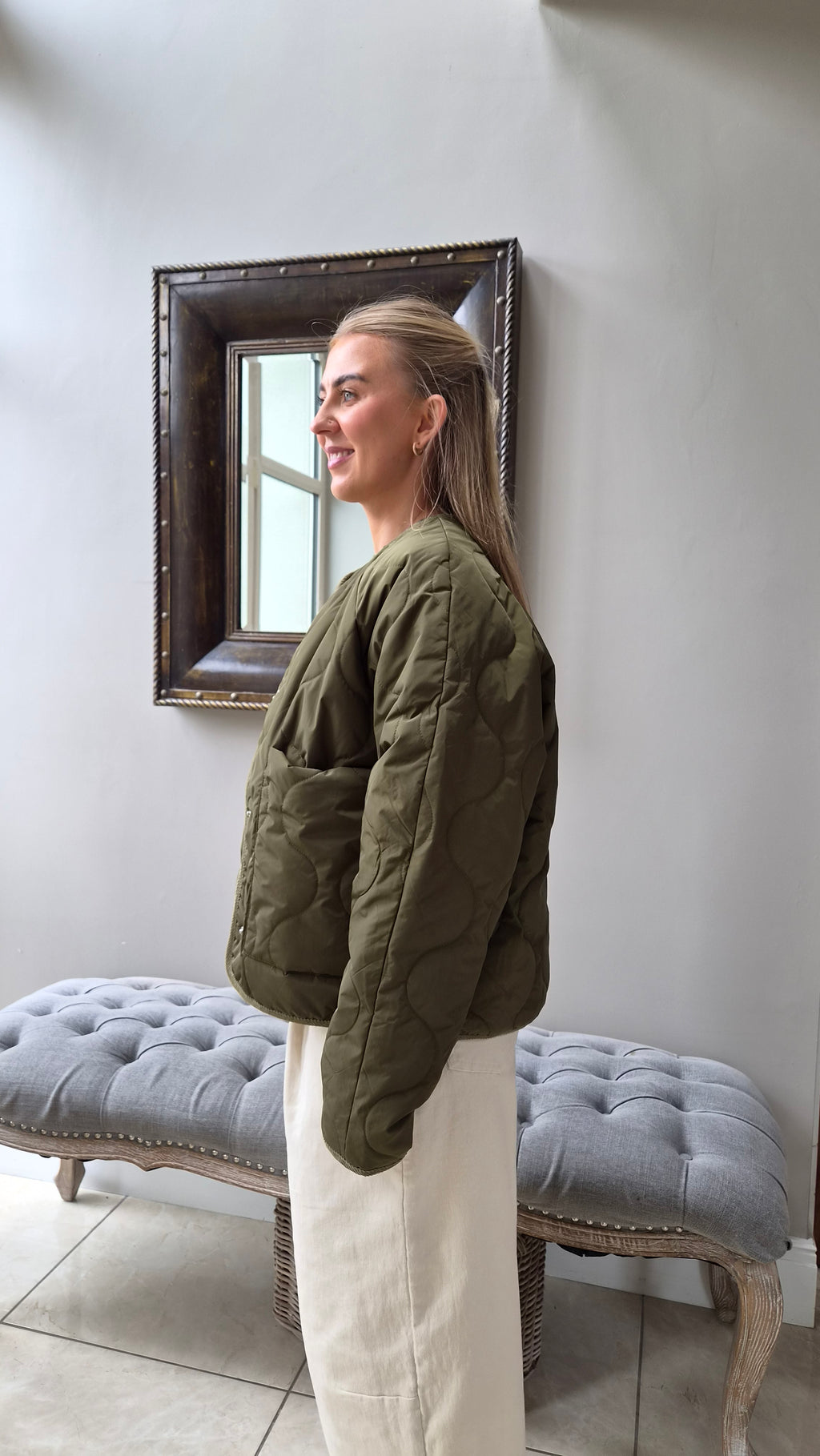 Pam Jacket Olive Green